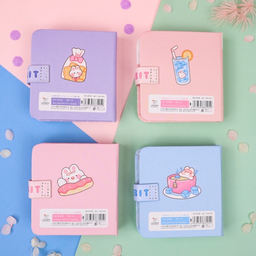 Блокнот "Rabbit" 80x80 мм, в ассортименте 1 шт. (823014)