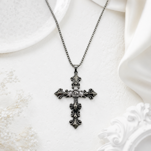 Подвеска на цепочке "Vintage Cross"