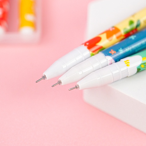 Набор цветных ручек "Flowers" 10 шт.