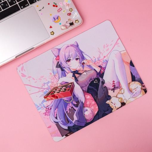Коврик для мыши "Genshin Impact" Кэ Цин, 25x20 см