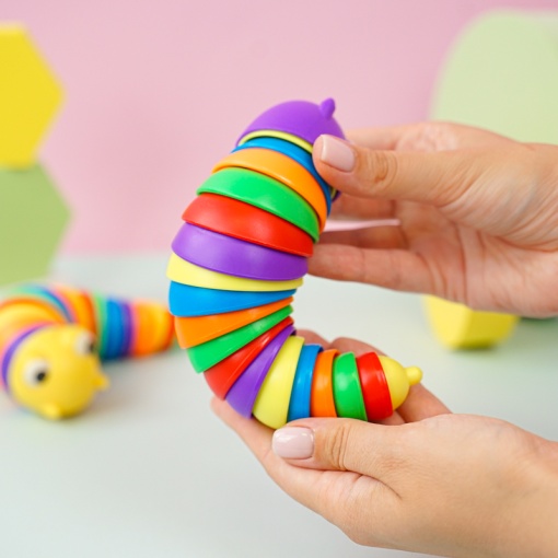 Игрушка-антистресс "Гусеница" 