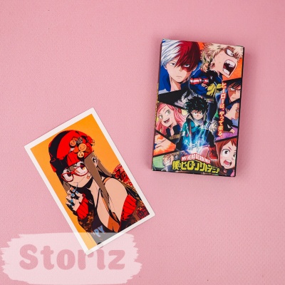 Набор картонных карточек "My Hero Academia № 3" 30шт.