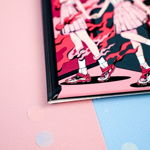 Обложка на паспорт "Anime girl" STORIZ