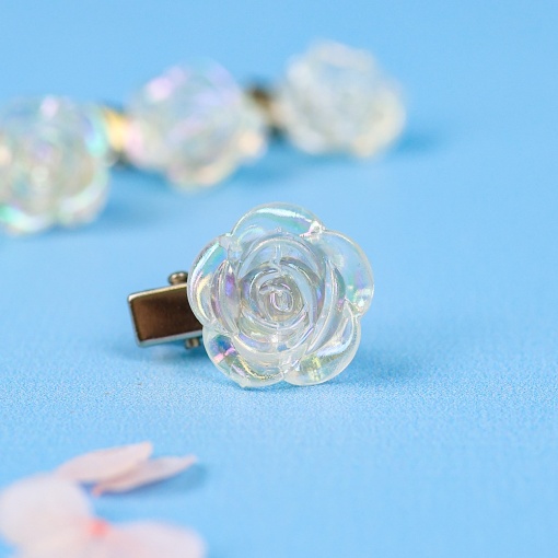 Заколка для волос "Роза"