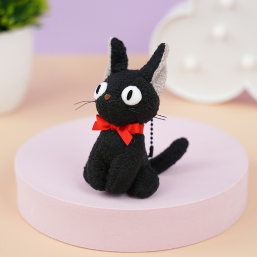 Мягкий брелок "Черный Кот" 9 см