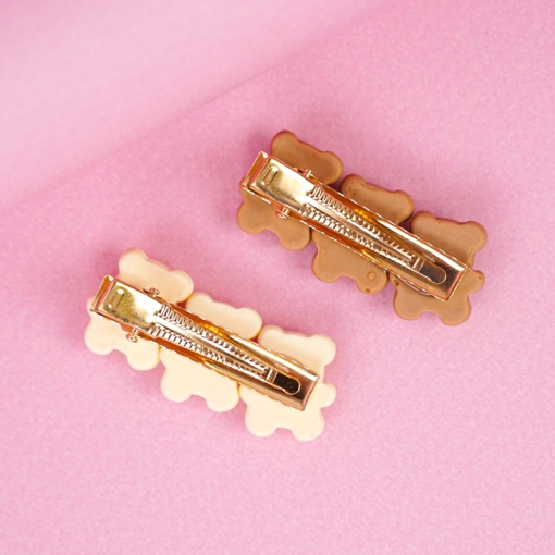 Набор заколок для волос "Мишки" 2 шт.