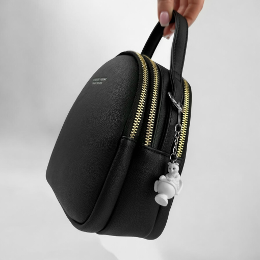 Брелок "Котик на унитазе" белый