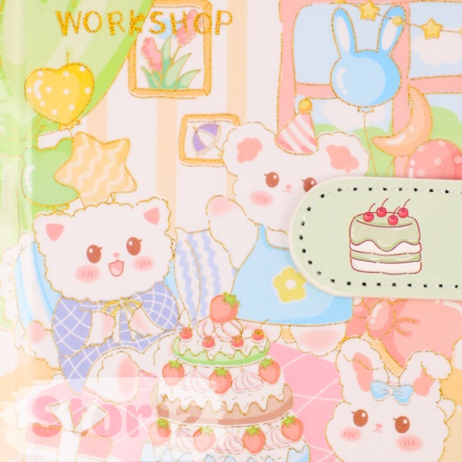 Блокнот "Dessert workshop" А6, в ассортименте 1шт.