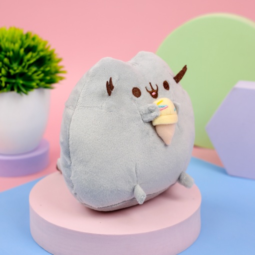 Мягкая игрушка "Пушин с мороженым", 15 см