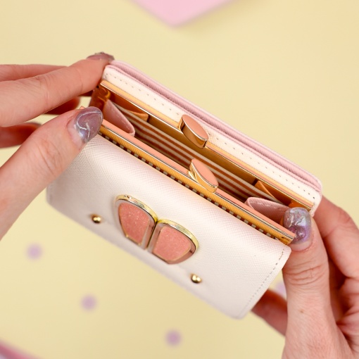 Мини-кошелек "Bunny" бежевый