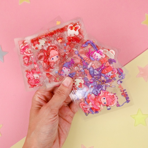 Набор наклеек "Girls zodiac" 100 листов.