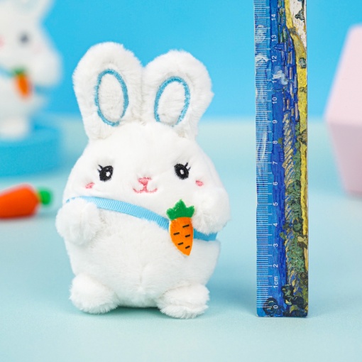 Мягкий брелок "Bunny" белый, 12 см