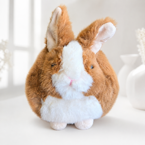 Мягкая игрушка "Bunny ball" 20см, коричневый, 1шт