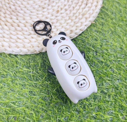 Брелок-антистресс "Panda-pod" черно-белый