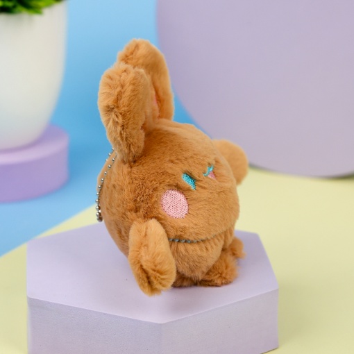 Мягкий брелок "Funny Bunny" рыжий, 10 см