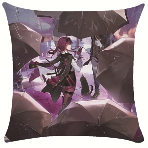 Подушка декоративная  "Honkai Impact" Кафка, 40x40см