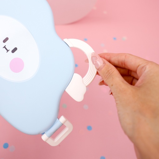 Ланчбокс "Мишка" №6261, коричневый оптом