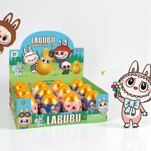 Игрушка Surprise "Яйцо" Labubu, в ассортименте 1шт оптом