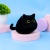 Мягкая игрушка "Котик" черный 20см