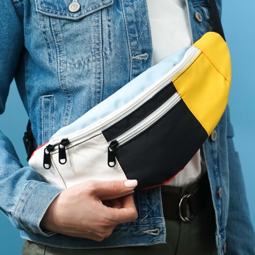 Поясная сумка "Colors" черный