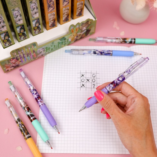 Набор ручек "Genshin Impact 6712" в шоу-боксе, 36шт