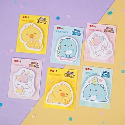 Набор стикеров для заметок "Lazy stars" (1шт)