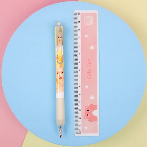 Набор ручек "K-pop" Black Pink №8043, 12 шт (черный)