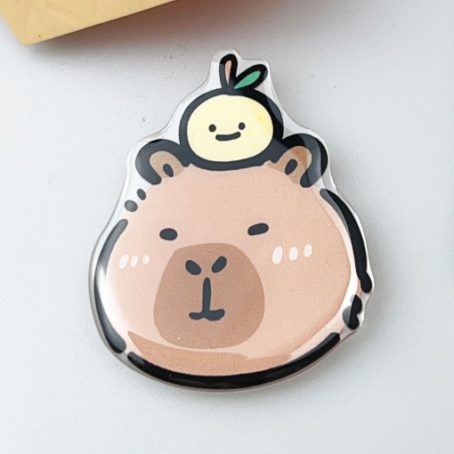 PopSocket "Капибара" с мандаринкой