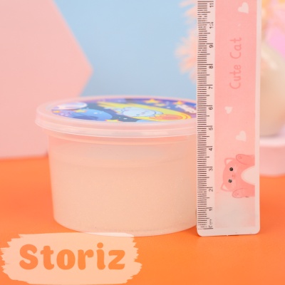 Слайм "Стекло" Party Slime перламутр, 180 гр. STORIZ