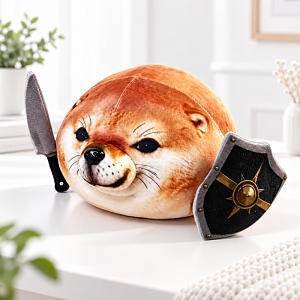 Мягкая игрушка "Meme Dog" 40 см [М_13]