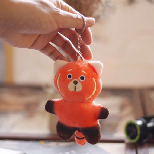 Мягкий брелок "Красная панда" B, 12 см