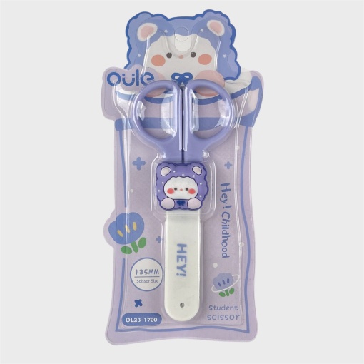 Ножницы "Animals" Sheep, фиолетовый №1700