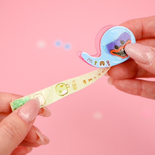 Набор канцелярский "Хагги Вагги" голубой (ручка, блокнот, маркер, скотч)