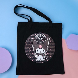 Сумка тканевая "Kuro", черный, 251-K