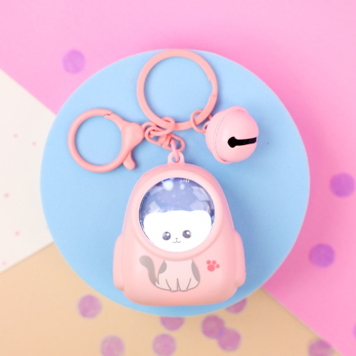 Брелок-фонарик "Zoo Рюкзак" розовый