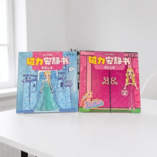 Румбокс 2D "Магнитная книжка" girls, в ассортименте 1шт