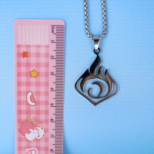 Кулон на цепочке "Пиро"