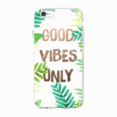 Чехол для iPhone «Good vibes only»
