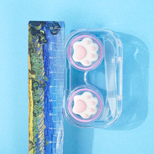 Футляр для хранения контактных линз "Кошачья Лапка"