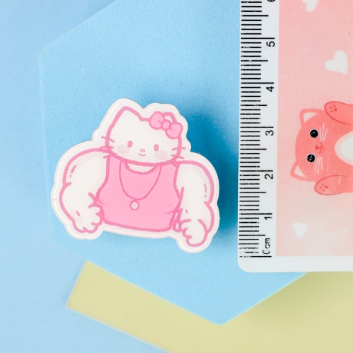 Заколка-зажим "Huge Kt", 1шт.