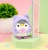 Брелок мягкий "Пингвин в костюме" фиолетовый 10 см