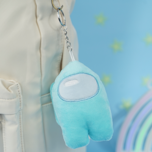 Мягкий брелок "Среди Нас" голубой, 10 см