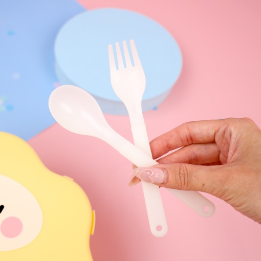 Ланчбокс "Облако" желтый оптом