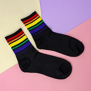Носки "Color" черный, 37-42 р.