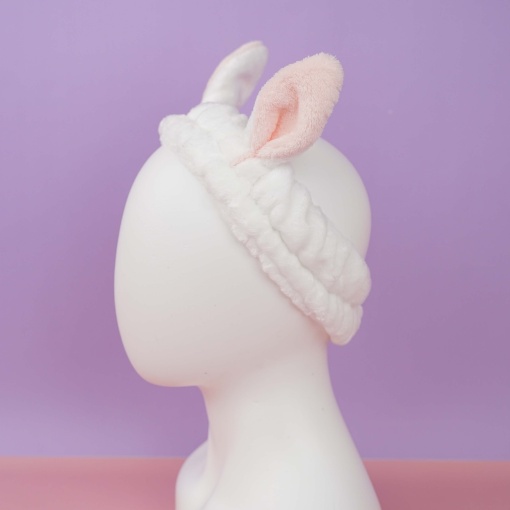 Повязка для волос "Заячьи ушки" белые