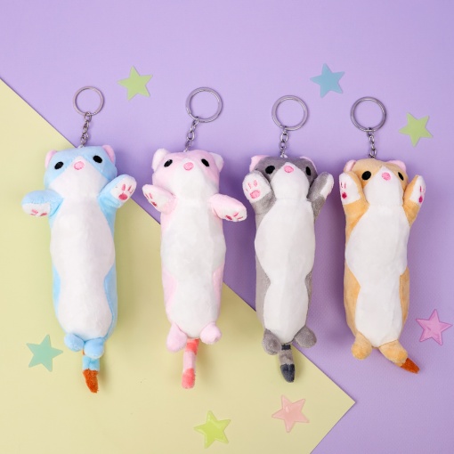 Мягкий брелок "Обнимашки от котейки" 16 см, в ассортименте 1шт