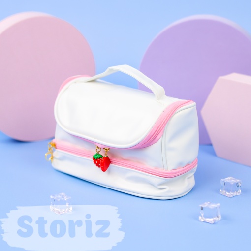 Косметичка "Strawberry", розовый