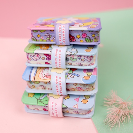 Блокнот "Miss Star" 80x80 мм, в ассортименте 1 шт. (823013)