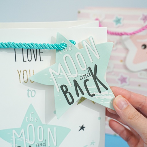 Подарочный пакет "Stars" S 23х18см