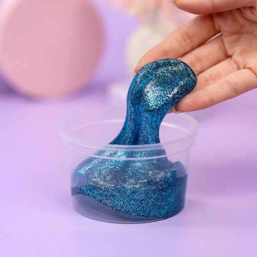 Слайм "Чжун Ли", синий, 150 гр. STORIZ